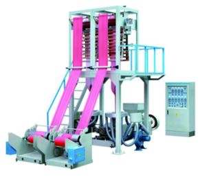 TI55-600x2, TI60-700x2, TI65-800x2 Maquina Extrusora para Polietileno de Doble Cabezal